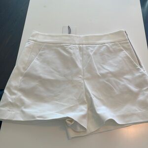 Zara white high rise short